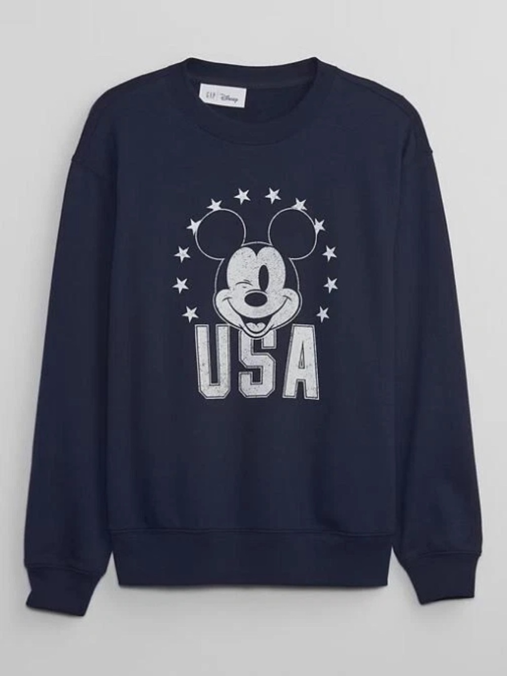 Gap x Disney Mickey Mouse Relaxed Graphic USA Size L NEW